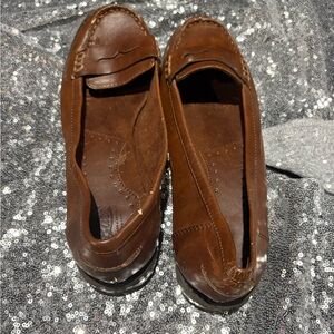 Brown Leather Loafers